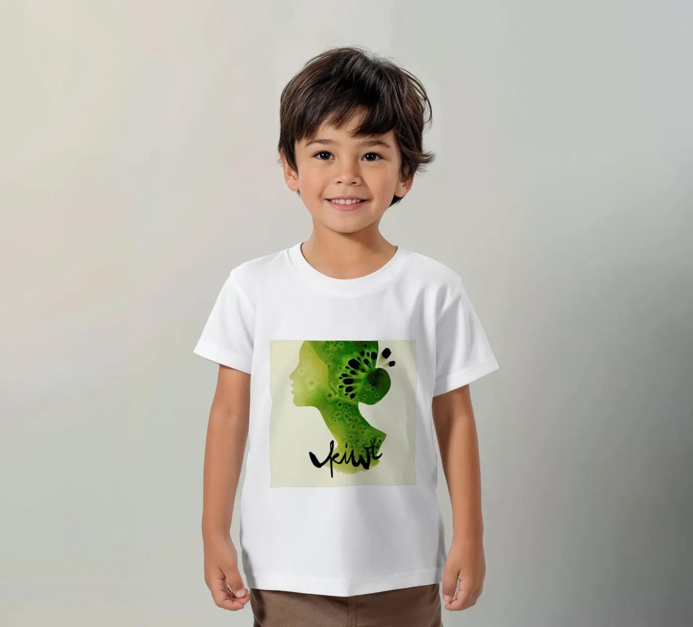 Kiwi t-shirt bambini da Ekaterina Koroleva