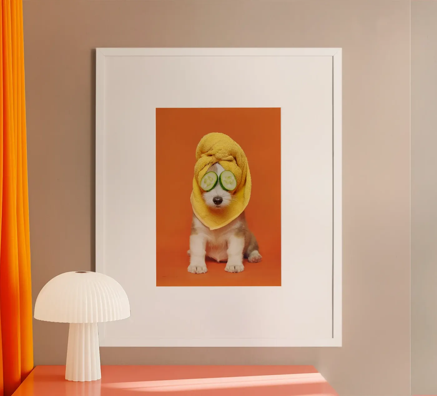 Spa Dog poster da Tiny Twist