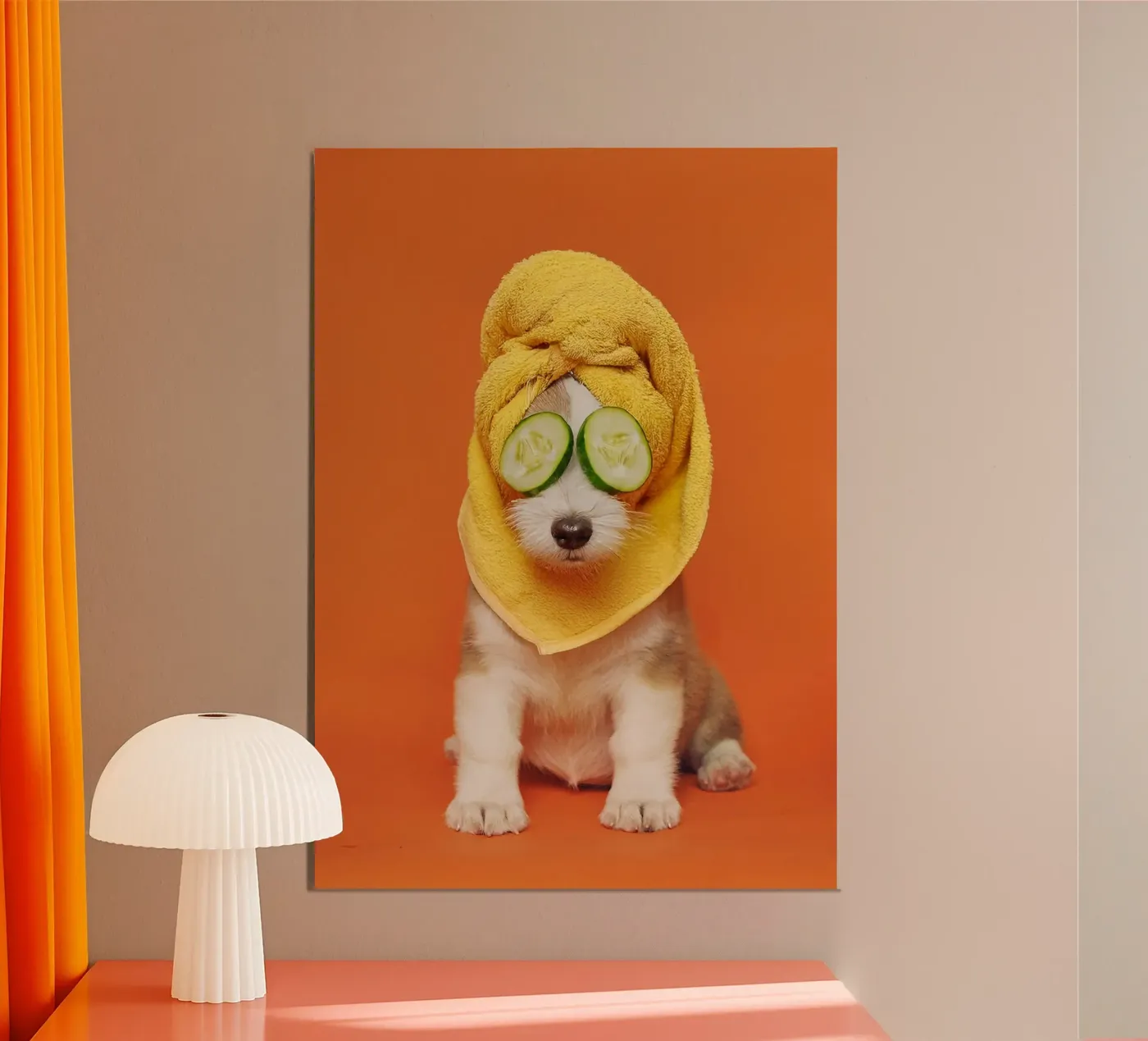 Spa Dog poster da Tiny Twist