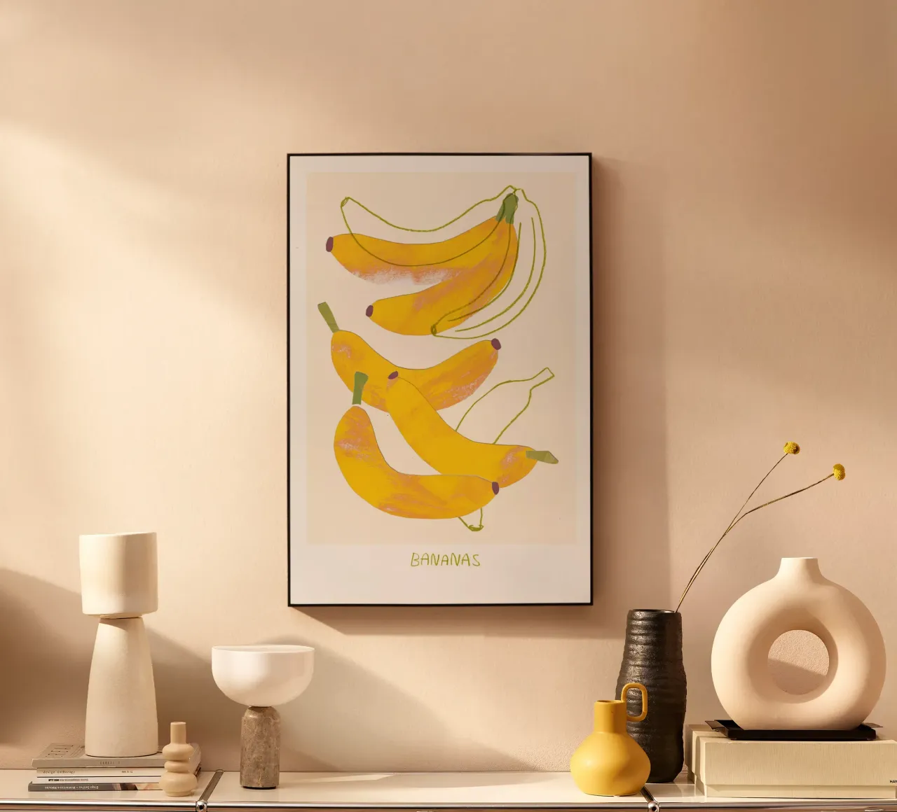 Bananas plexiglass da Farina Kuklinski