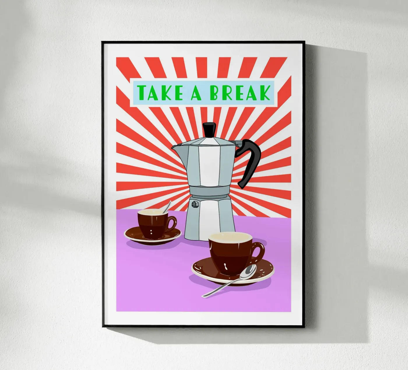 Take a Break Acryl-Glas von Limo und Mo