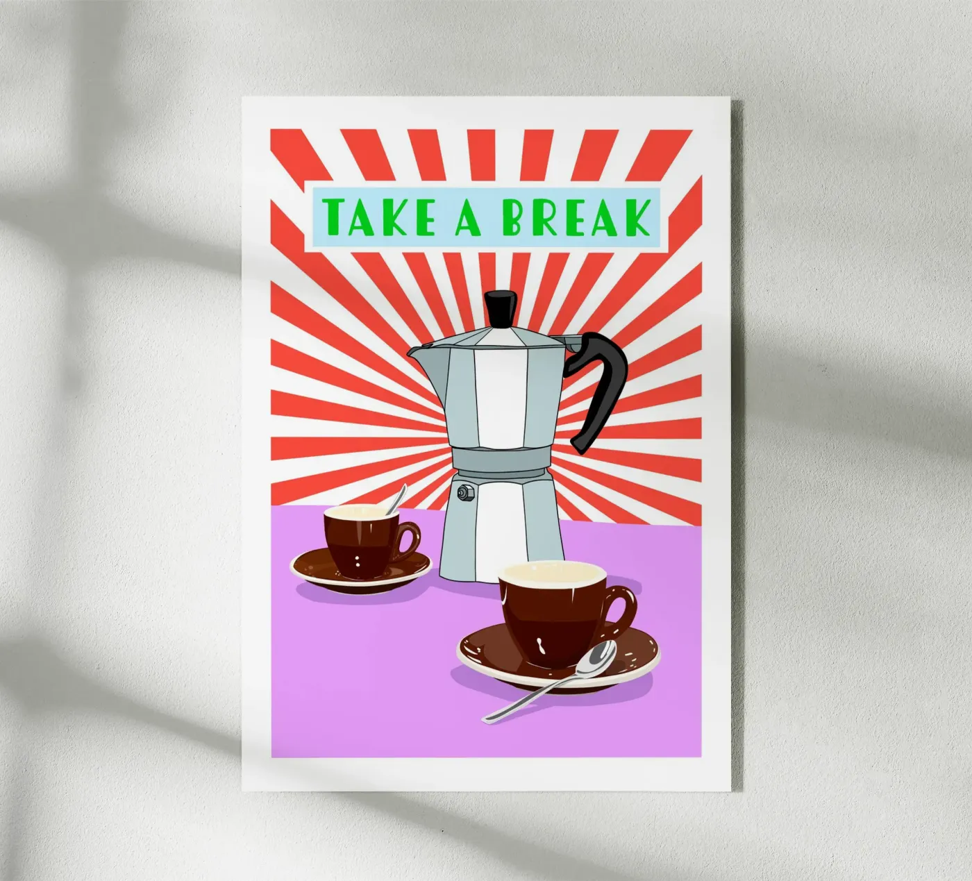 Take a Break Acryl-Glas von Limo und Mo