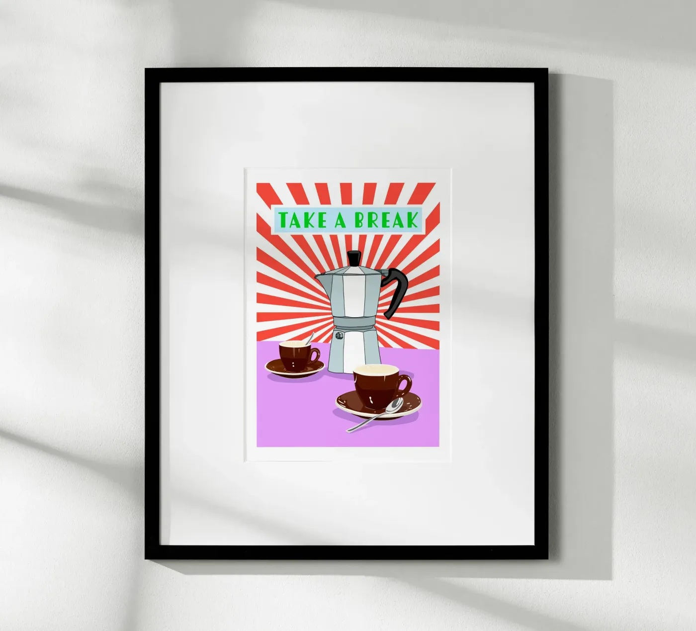 Take a Break Poster von Limo und Mo