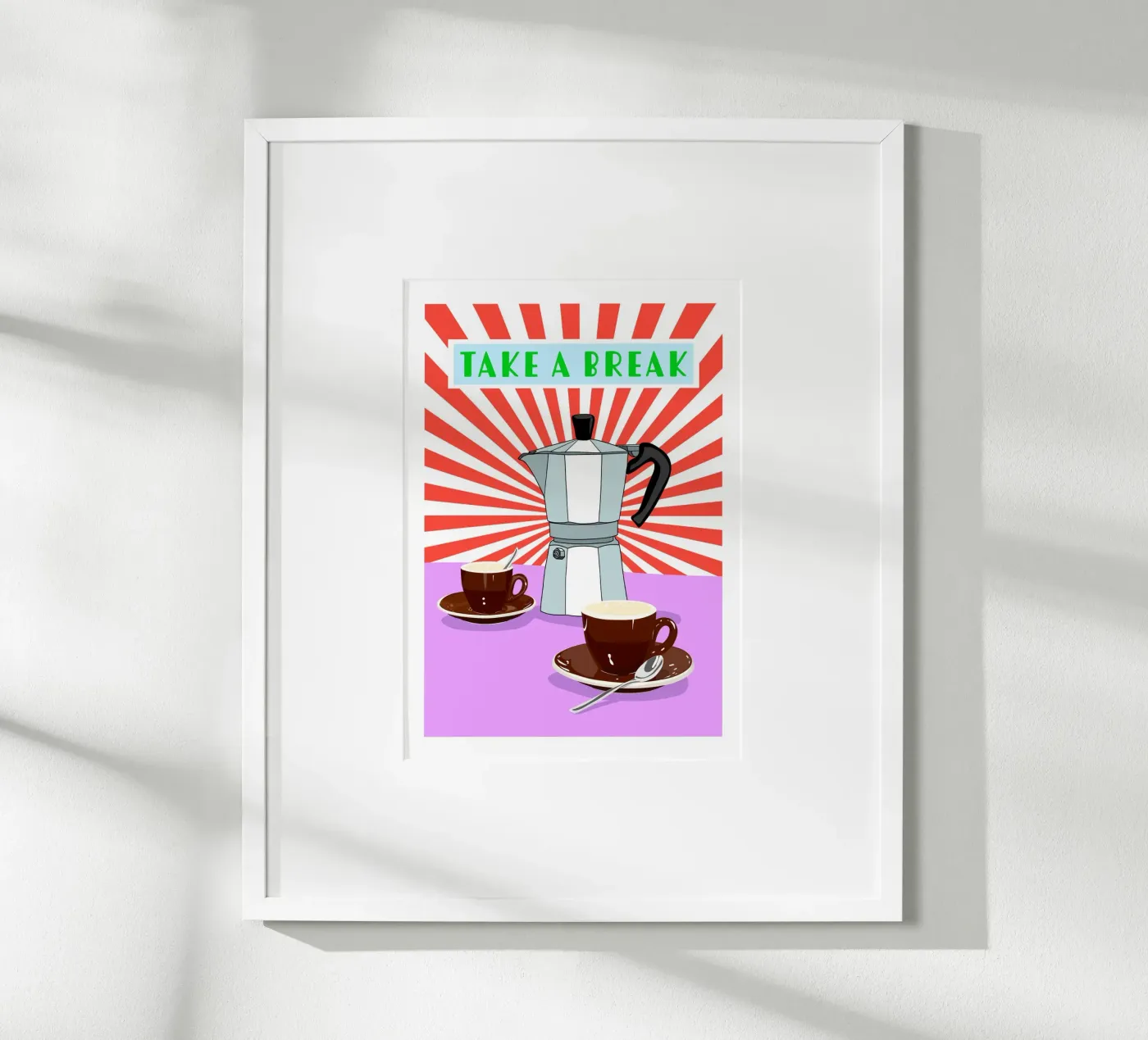 Take a Break Poster von Limo und Mo