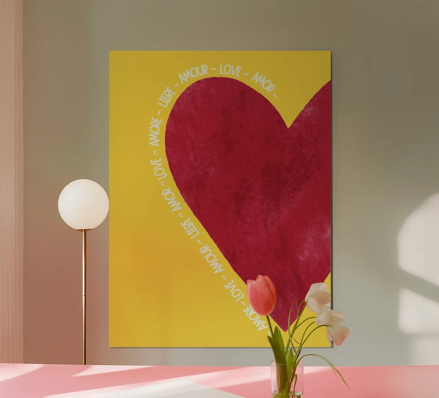 Love Poster von Poppya