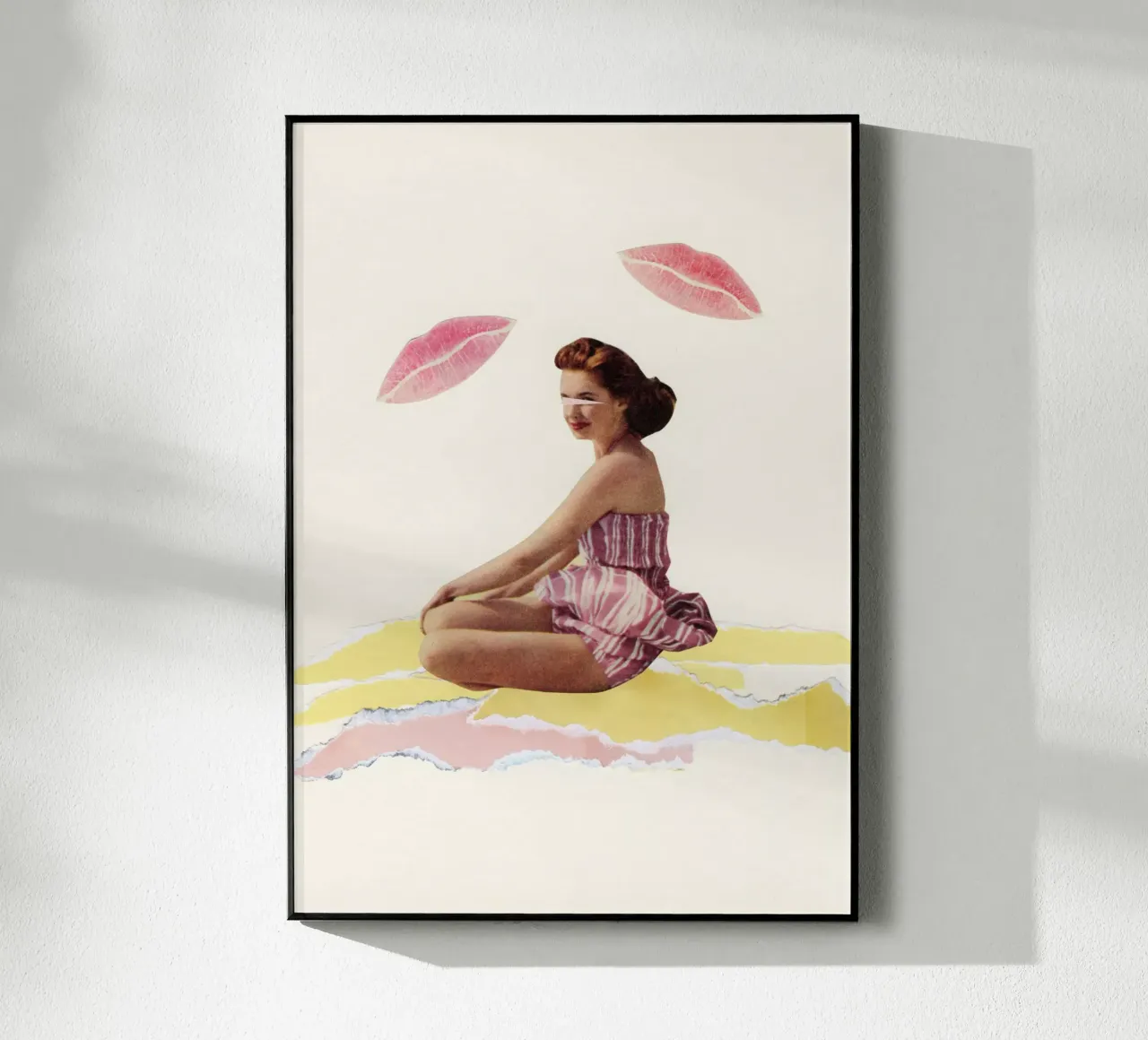 Sii mio plexiglass da Cassia Beck Collage