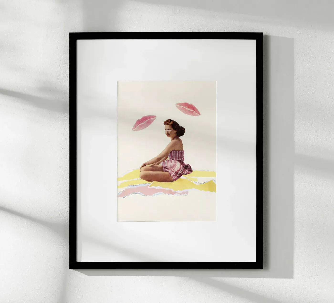 Be Mine poster da Cassia Beck Collage
