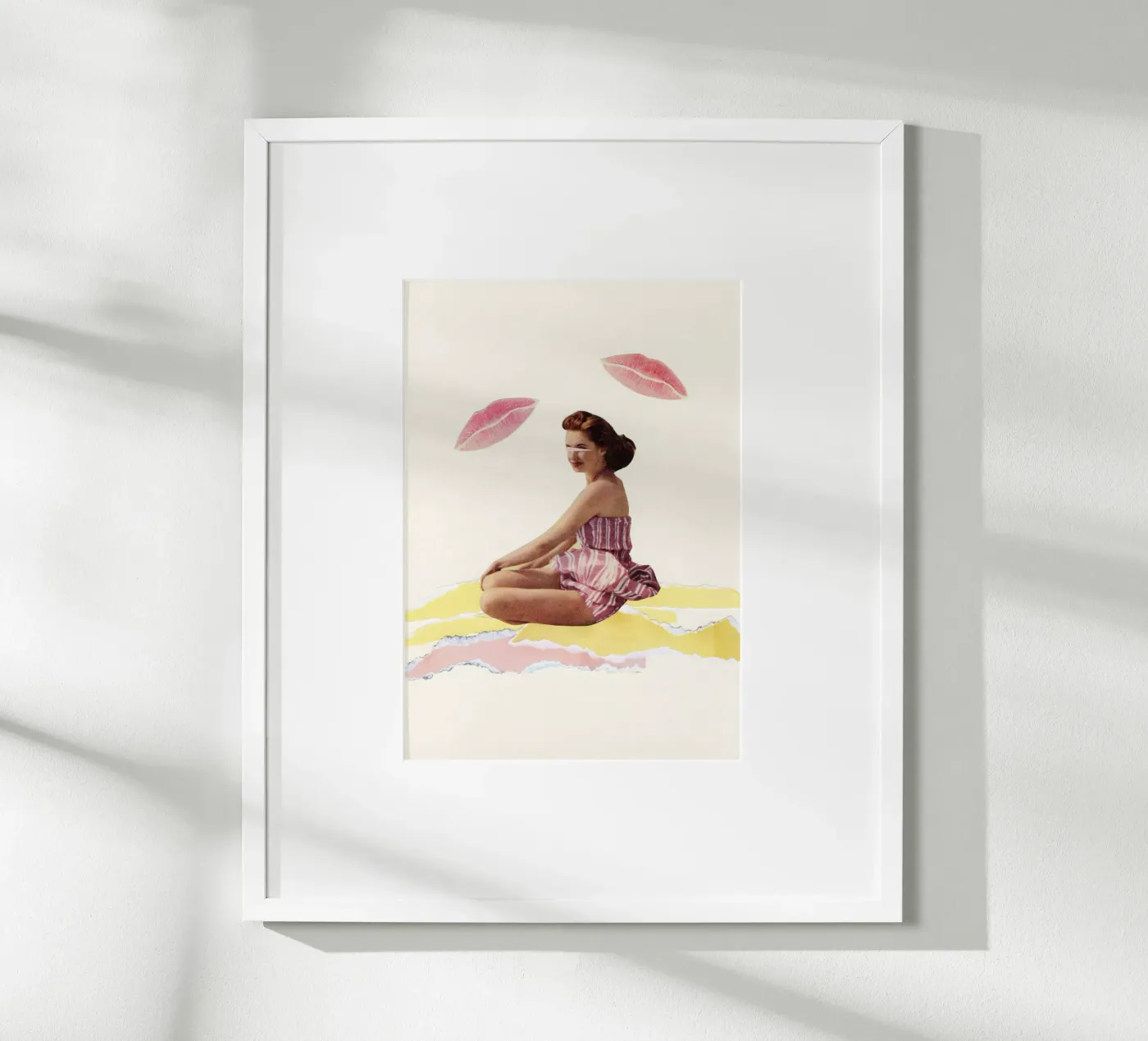 Be Mine poster by Cassia Beck Collage