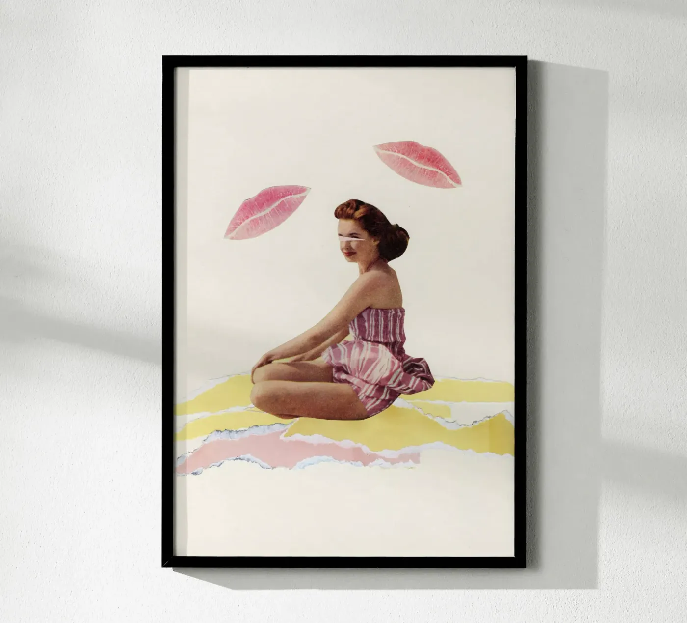 Be Mine poster da Cassia Beck Collage