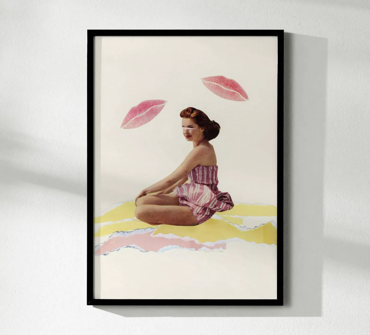 Be Mine poster by Cassia Beck Collage