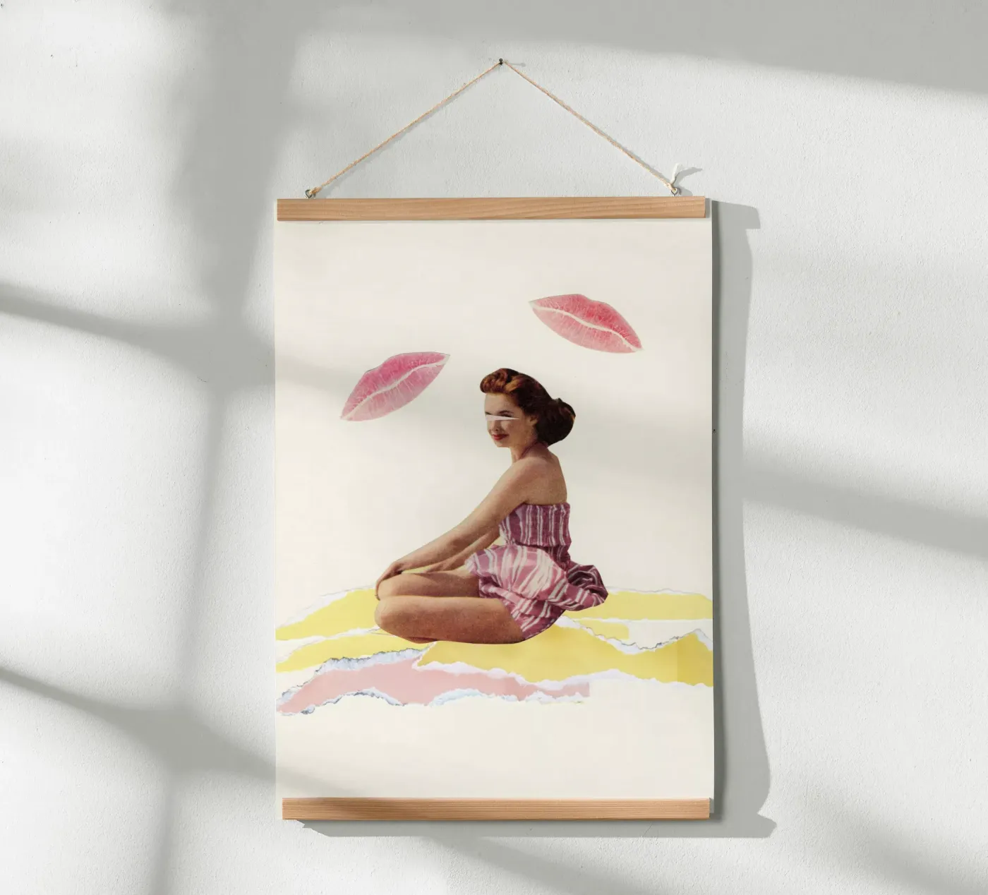 Be Mine poster da Cassia Beck Collage