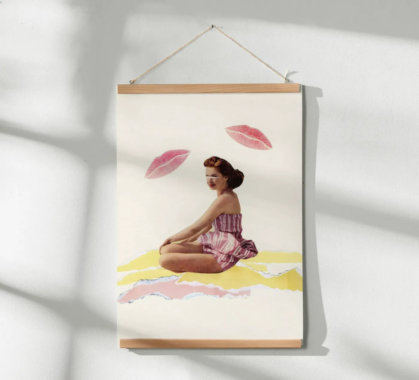 Be Mine poster by Cassia Beck Collage