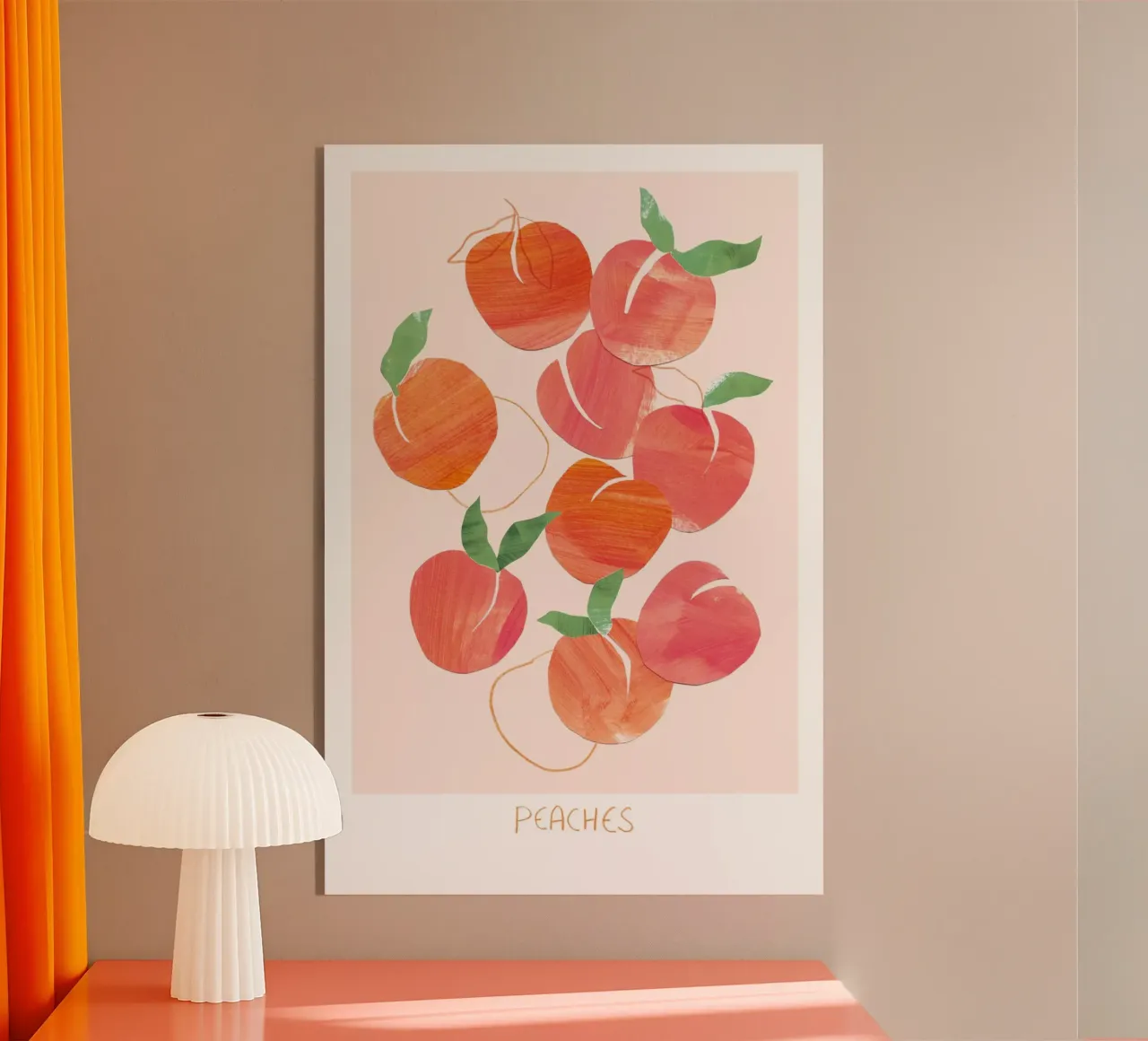 Peaches plexiglass da Farina Kuklinski