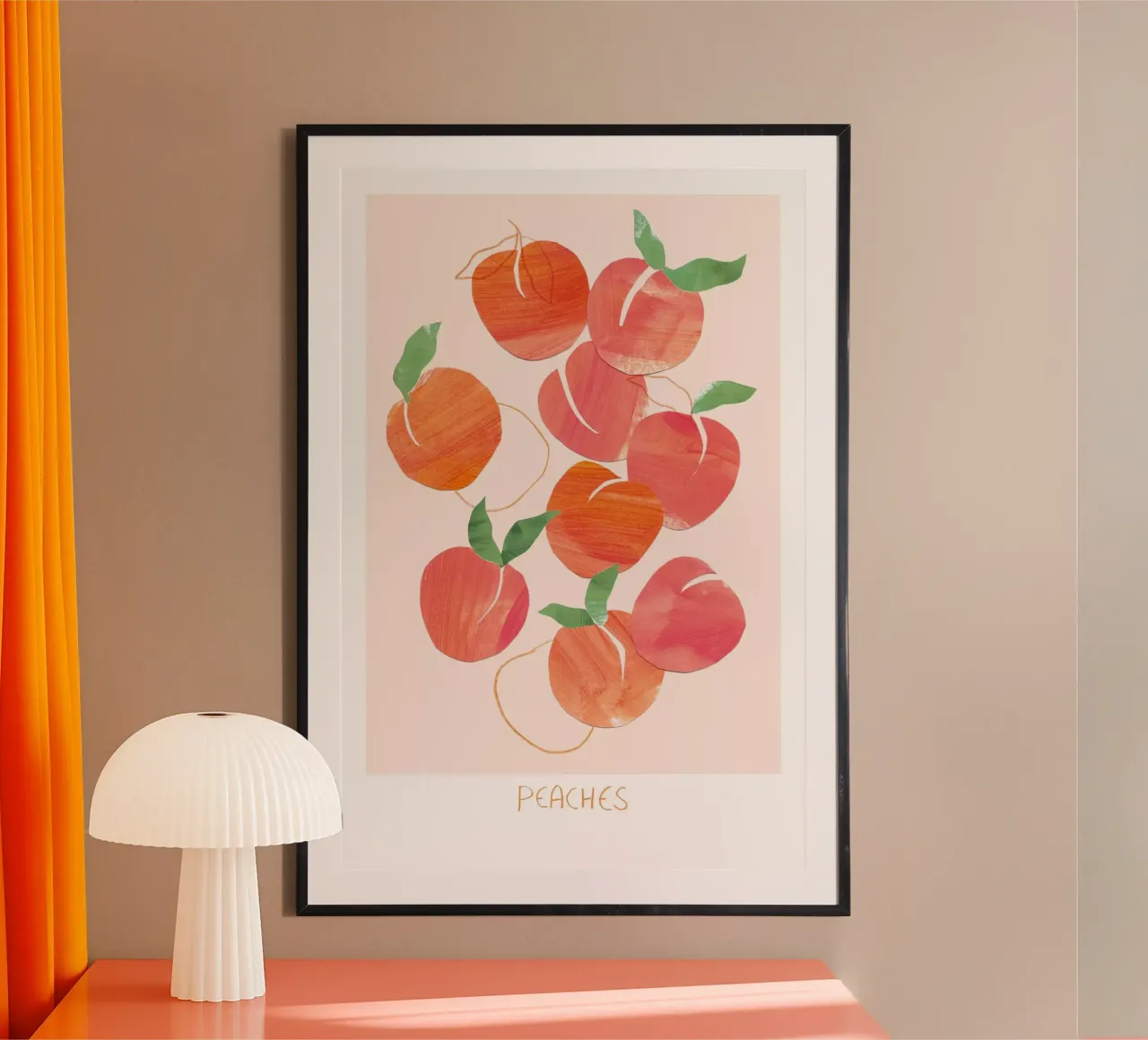 Peaches poster da Farina Kuklinski