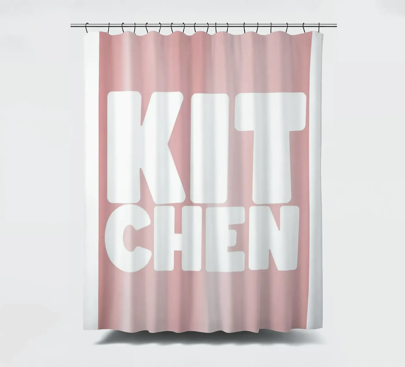 KÜCHE Duschvorhang von Bold Type Co.