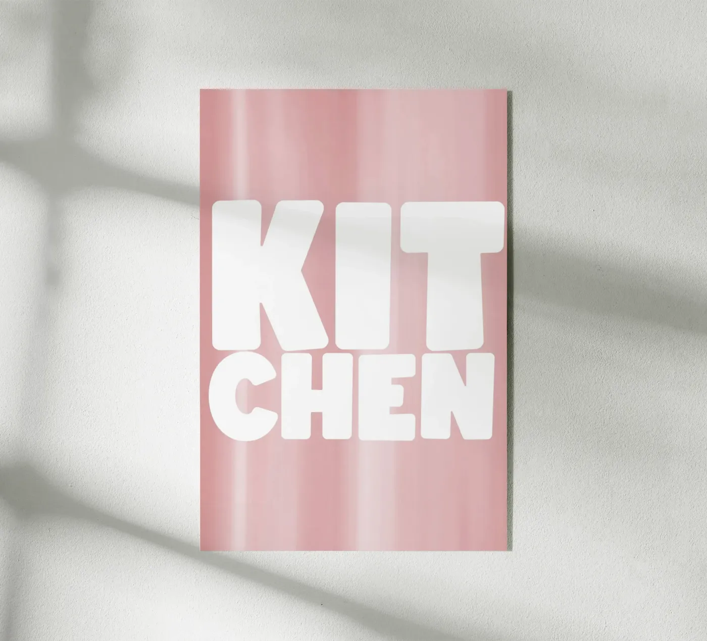 KITCHEN Acryl-Glas von Bold Type Co.