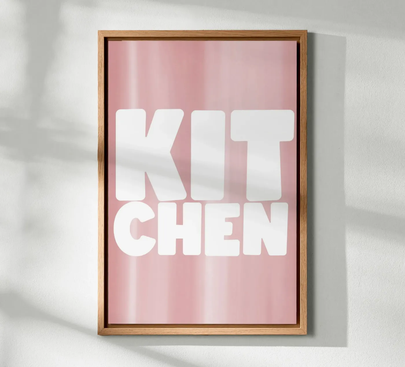 KITCHEN canvas by Bold Type Co.