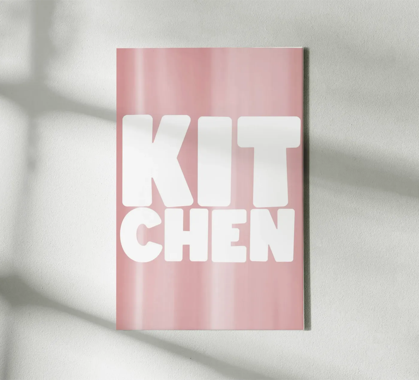 KITCHEN canvas by Bold Type Co.