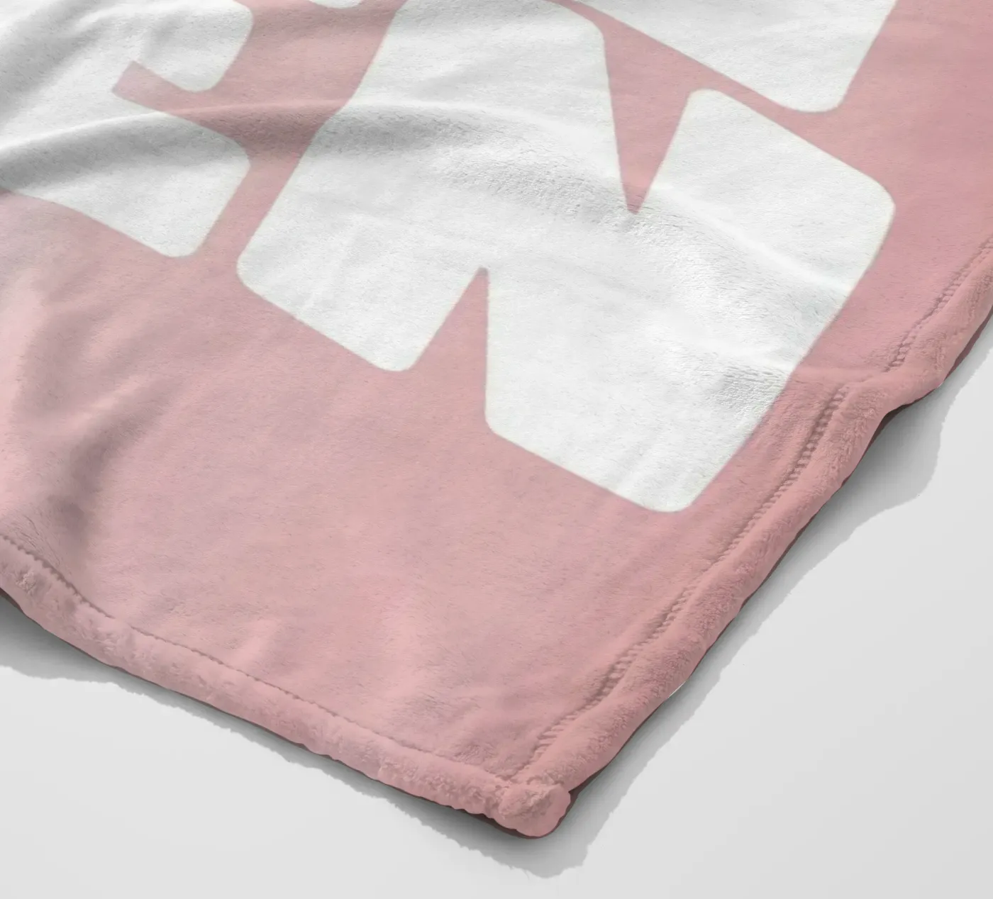 KITCHEN fleece blanket by Bold Type Co.