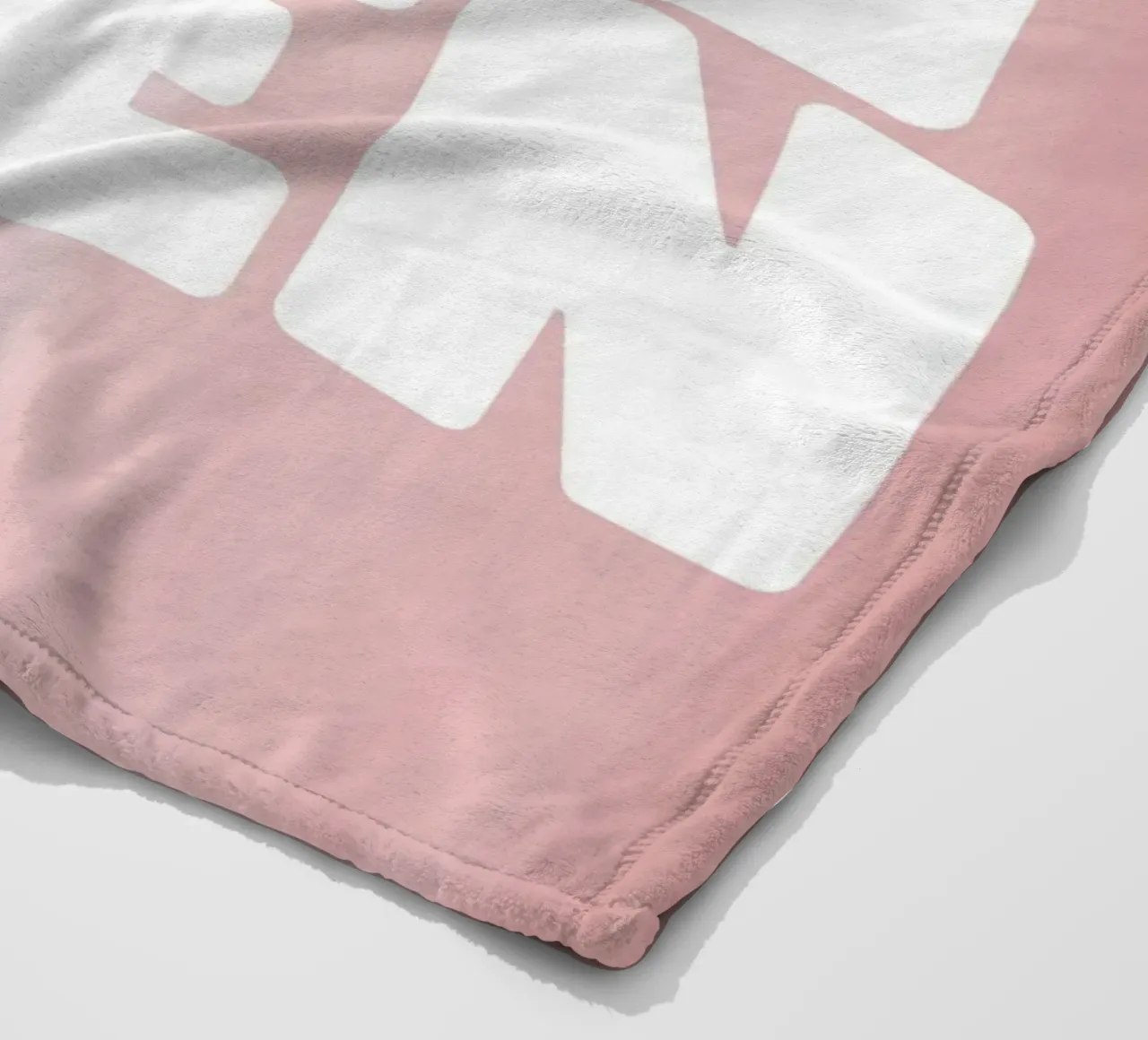 KITCHEN fleece blanket by Bold Type Co.