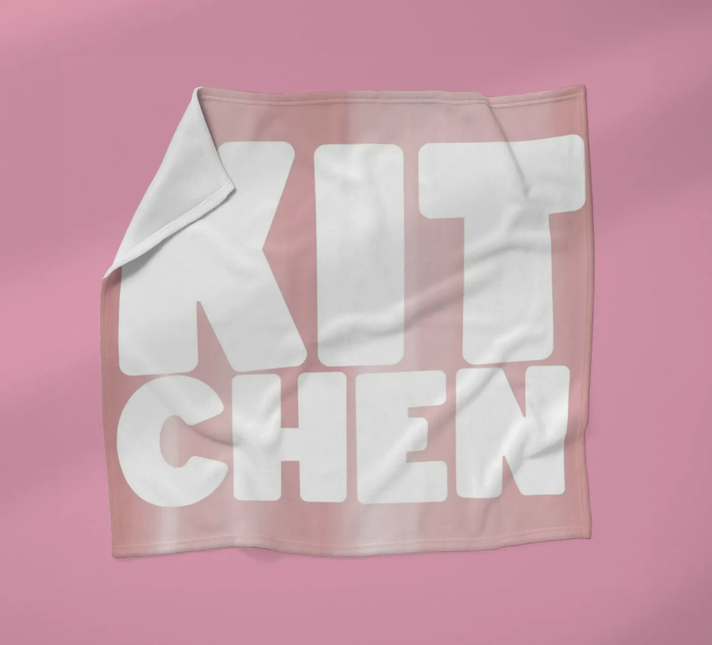 KITCHEN plaid polaire de Bold Type Co.