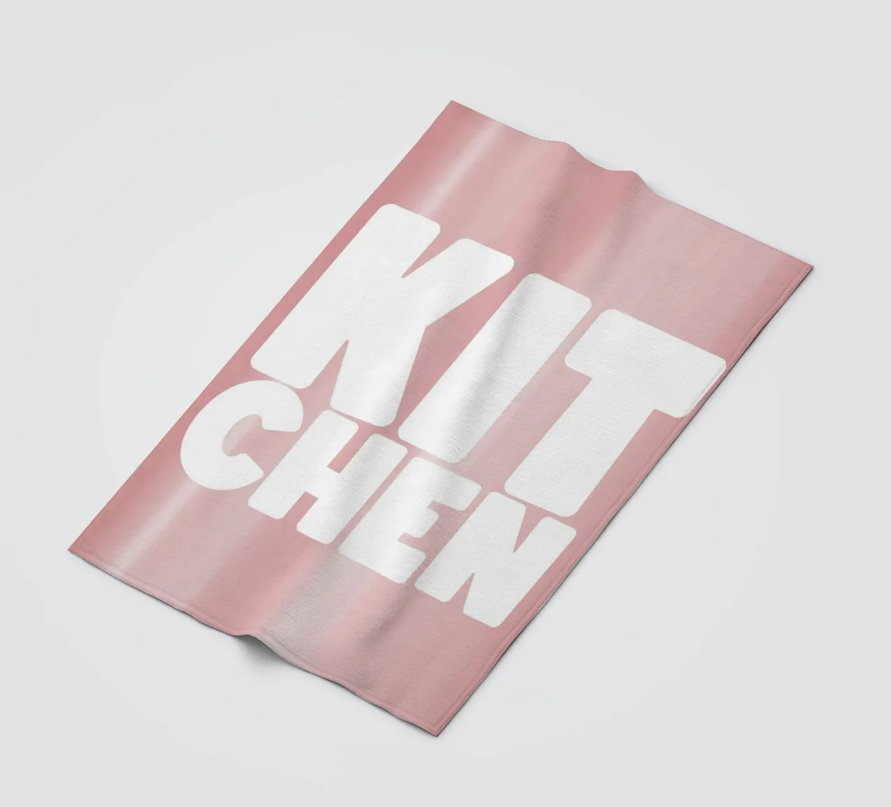 KITCHEN fleece blanket by Bold Type Co.