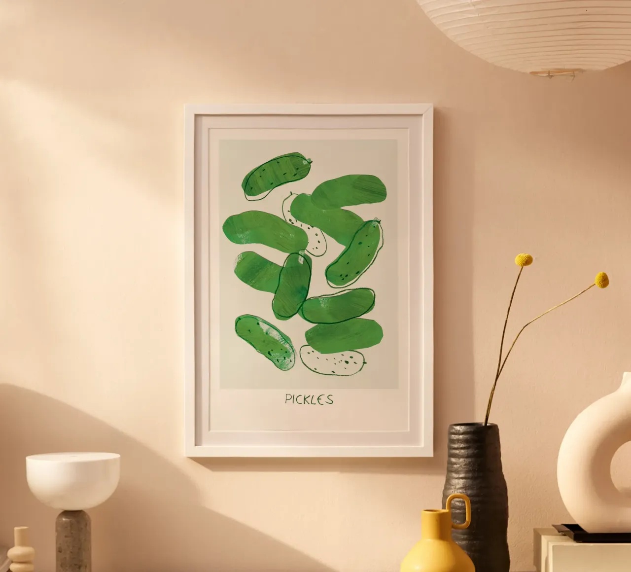 Pickles poster van Farina Kuklinski