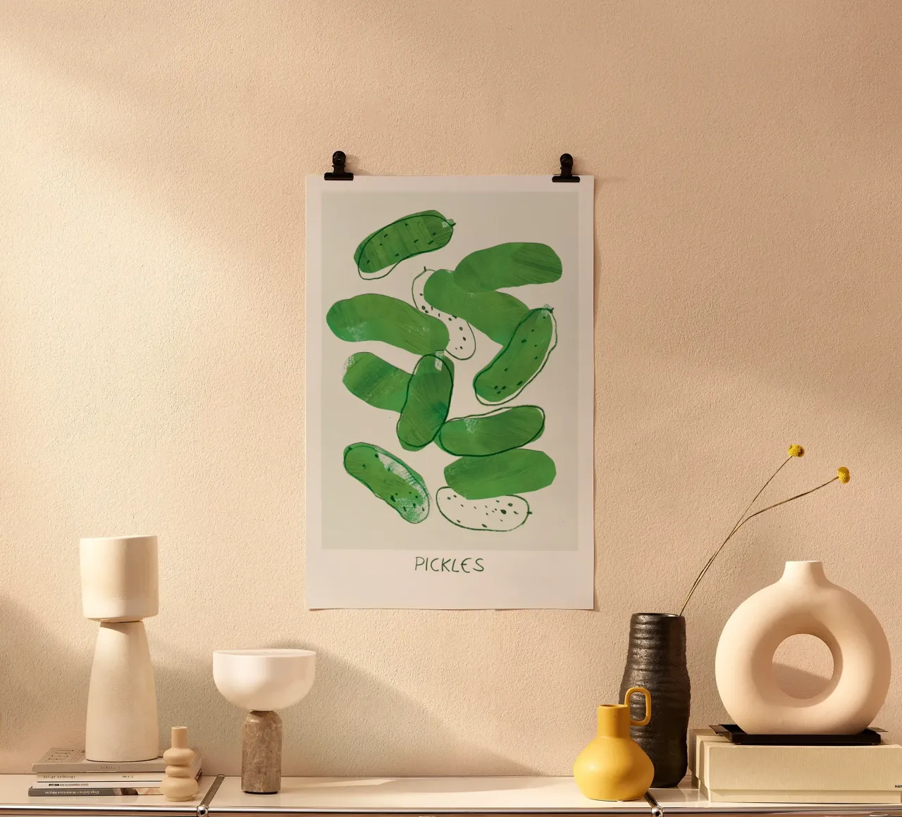 Pickles poster van Farina Kuklinski