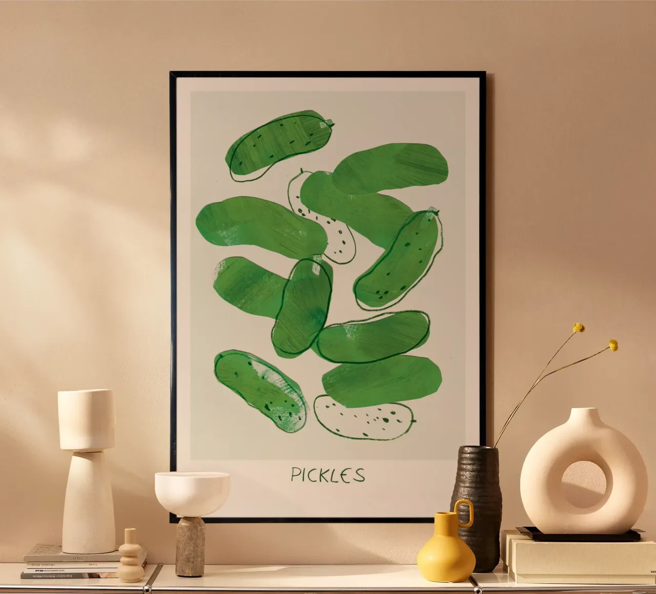 Pickles poster van Farina Kuklinski