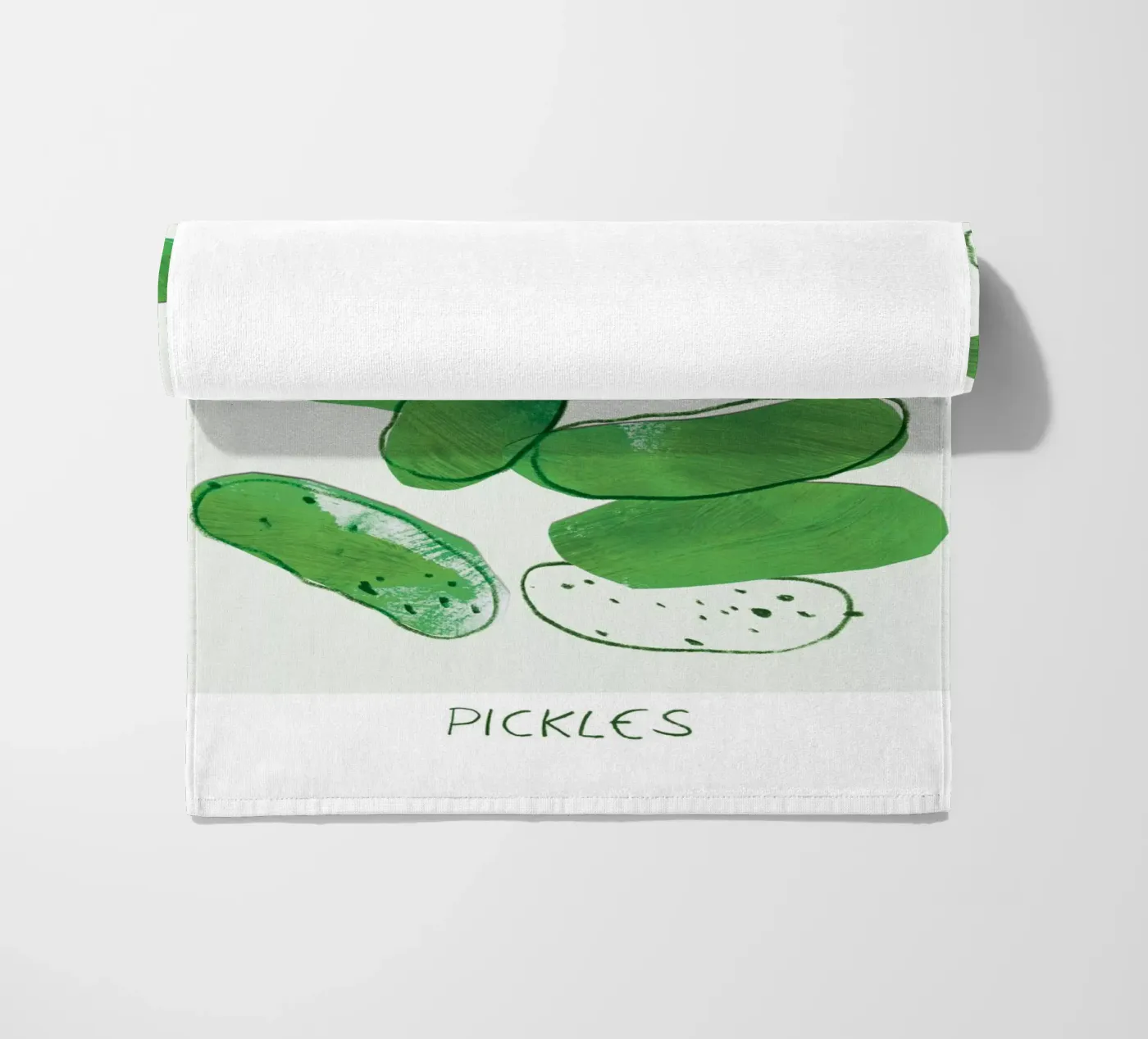 Pickles strandhanddoek van Farina Kuklinski