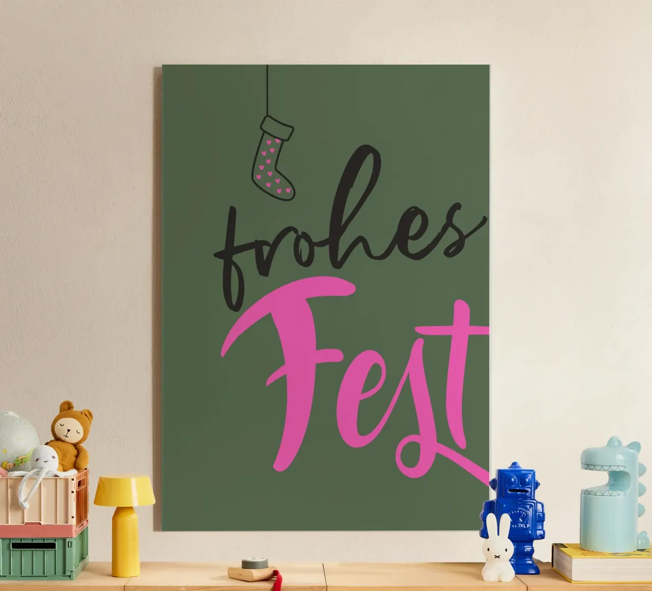 frohes Fest plexiglass da SanniBee.