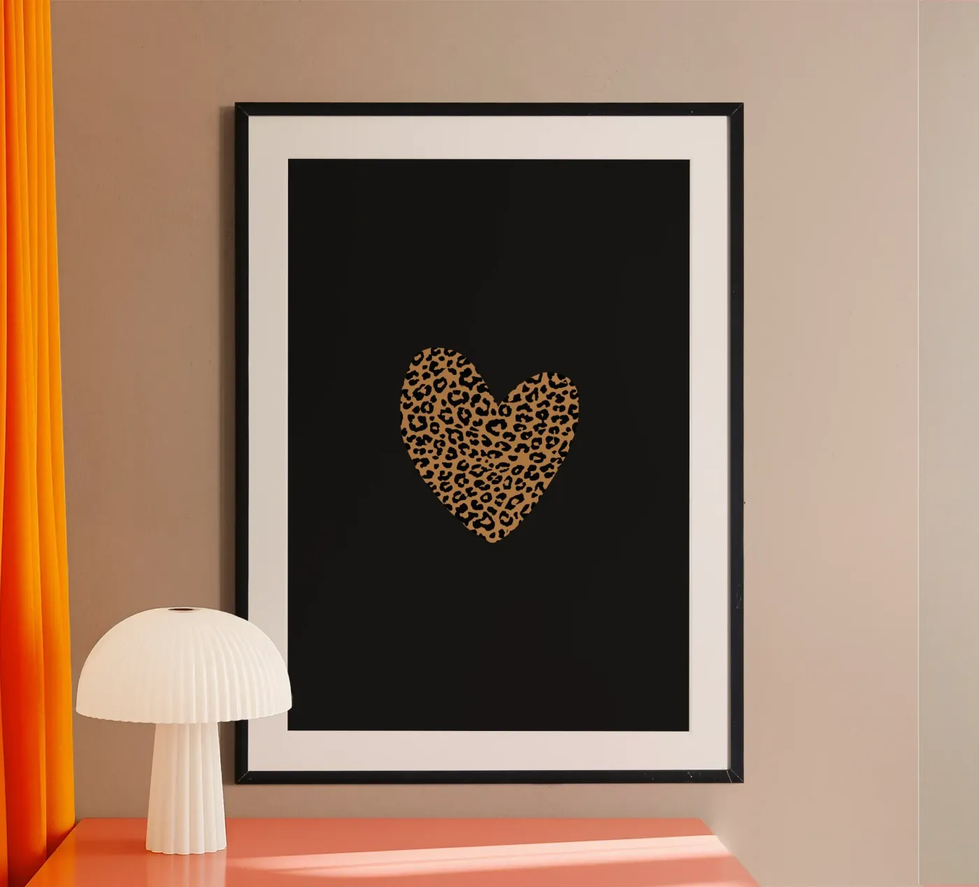 leo heart poster da SanniBee.