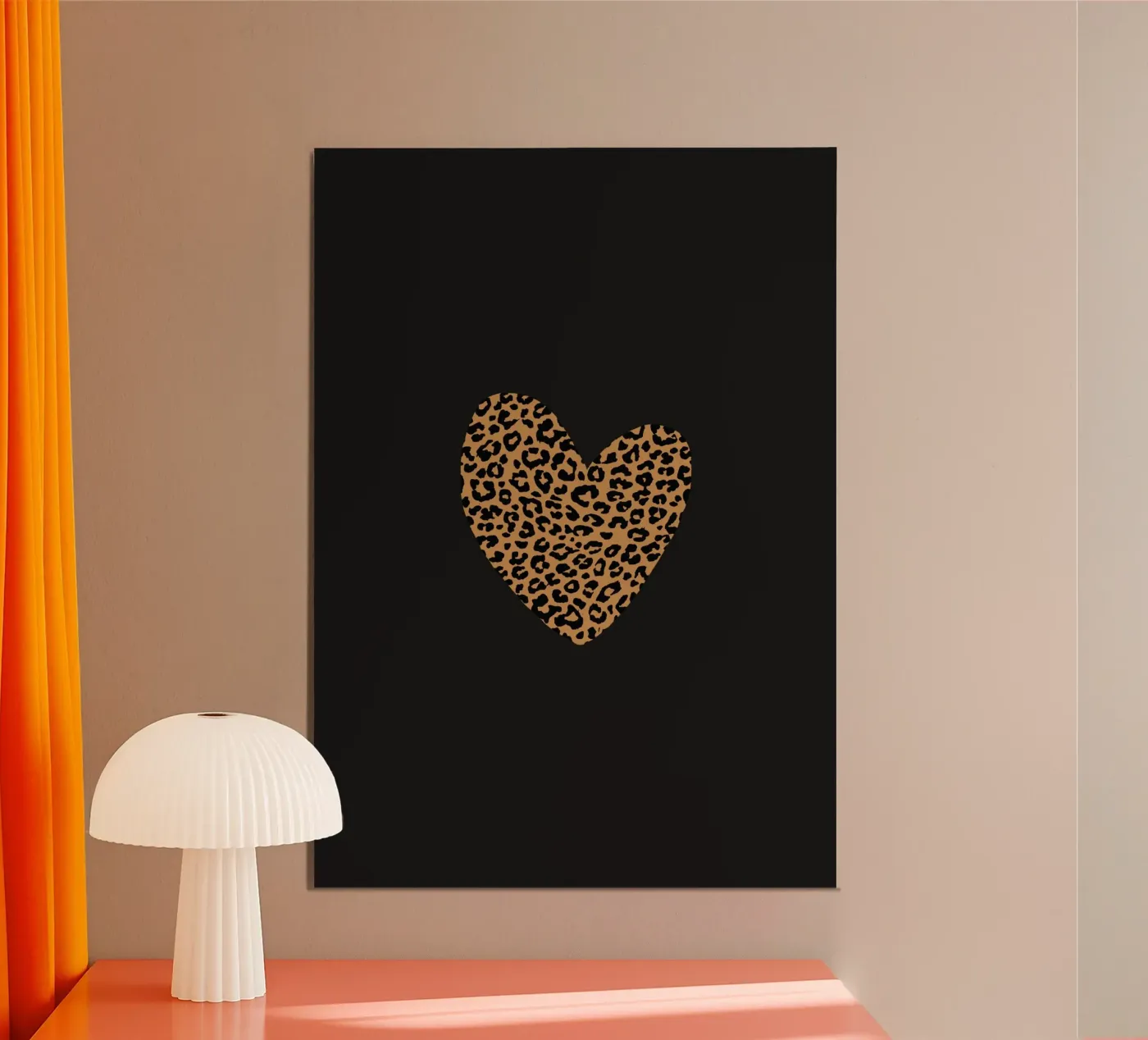 leo heart poster da SanniBee.