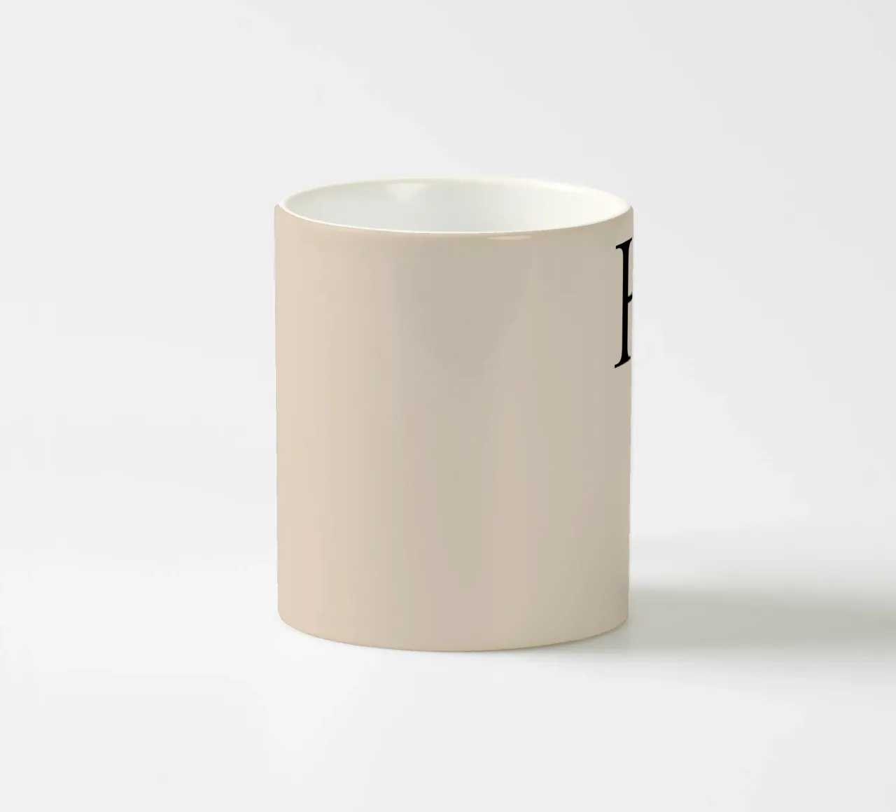HELLO ceramic mug by Bold Type Co.