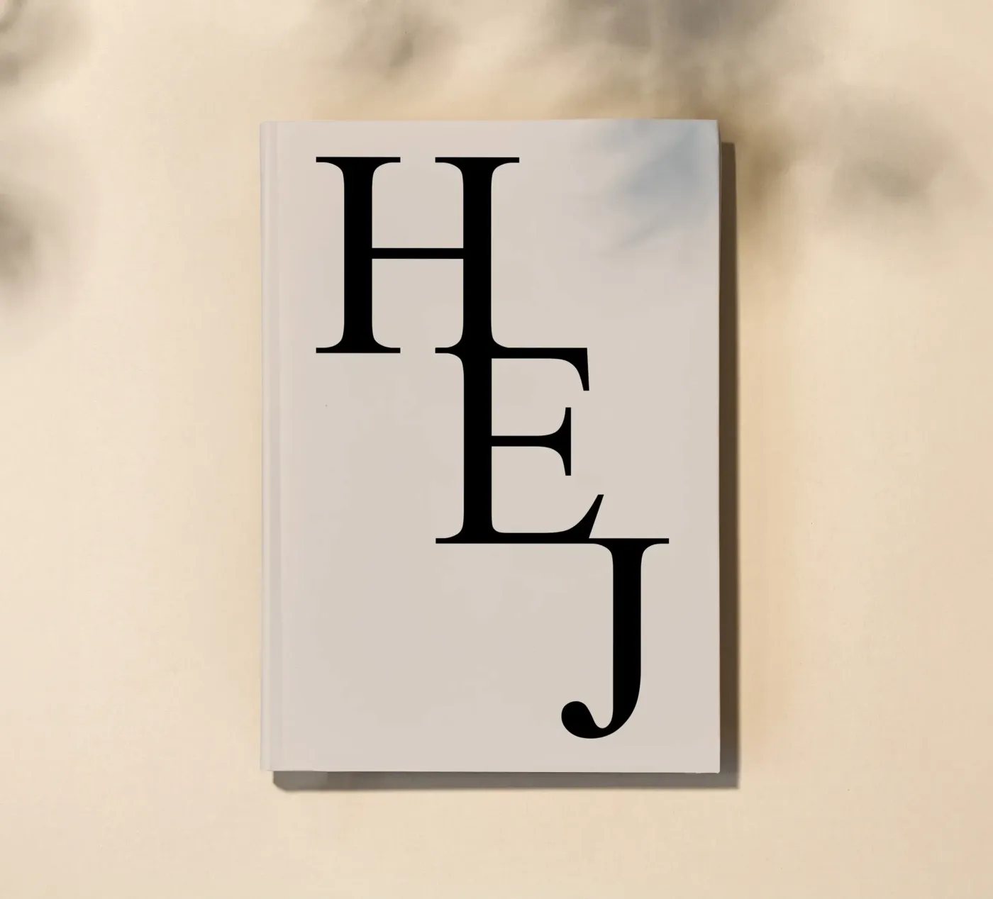 HELLO notebook by Bold Type Co.