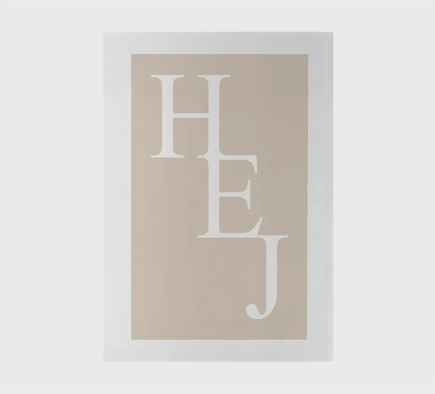 HELLO notebook by Bold Type Co.