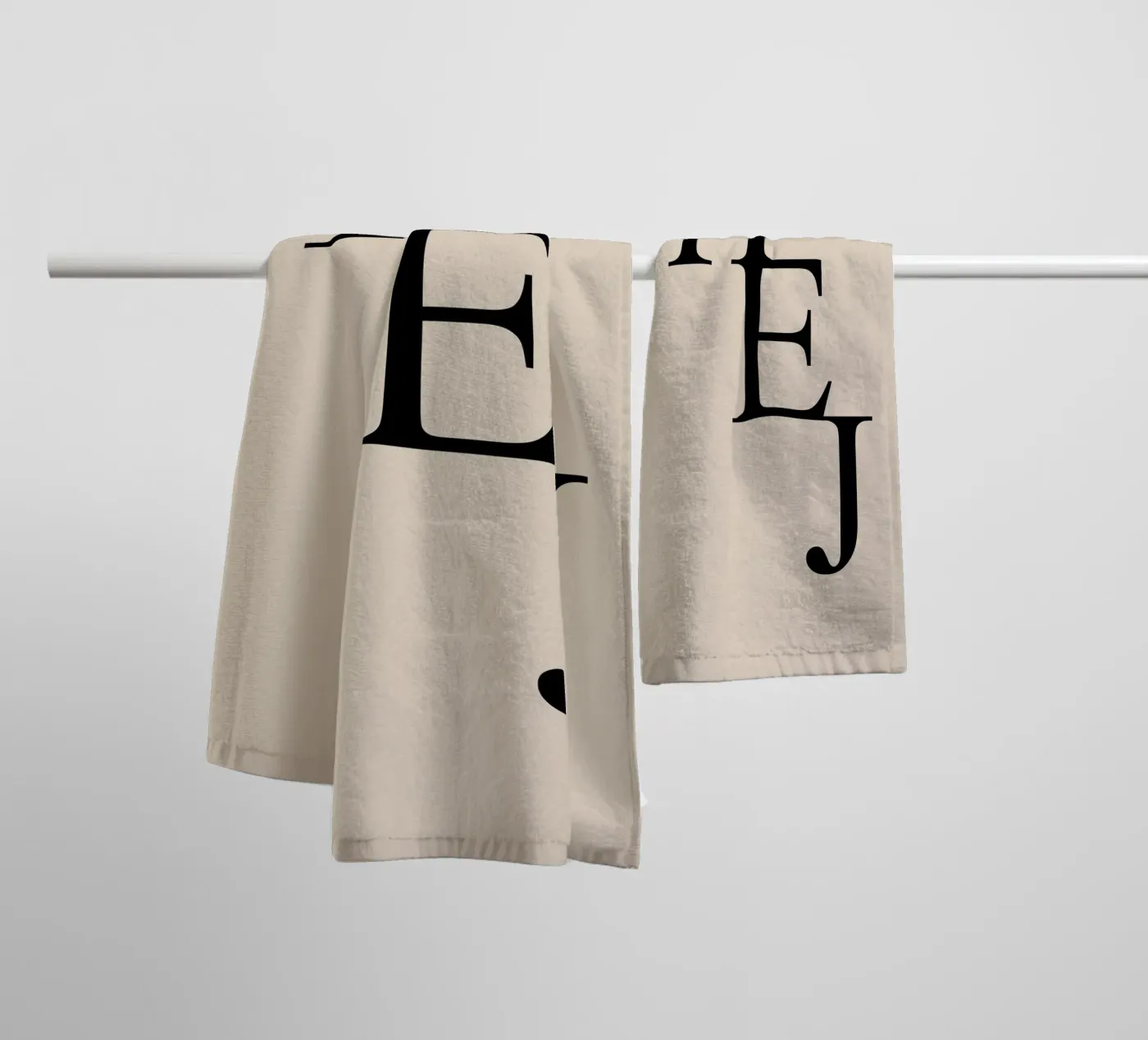 HELLO towel by Bold Type Co.