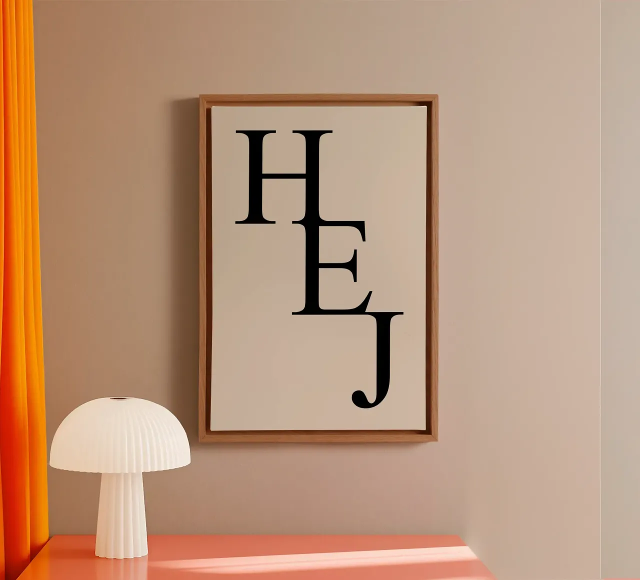 HALLO canvas van Bold Type Co.