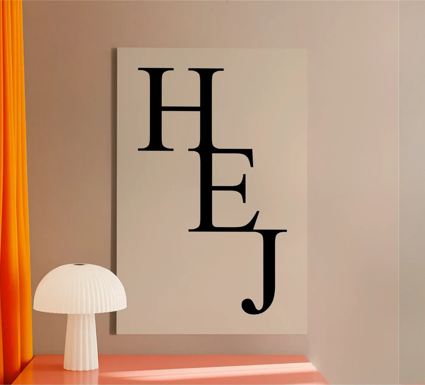 HELLO canvas by Bold Type Co.