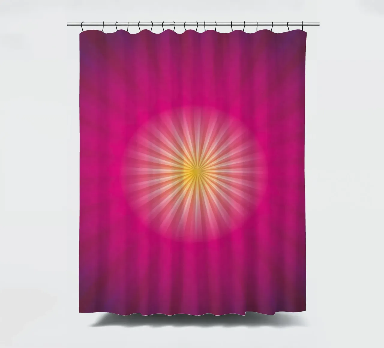 LSD Pattern Duschvorhang von Typografik