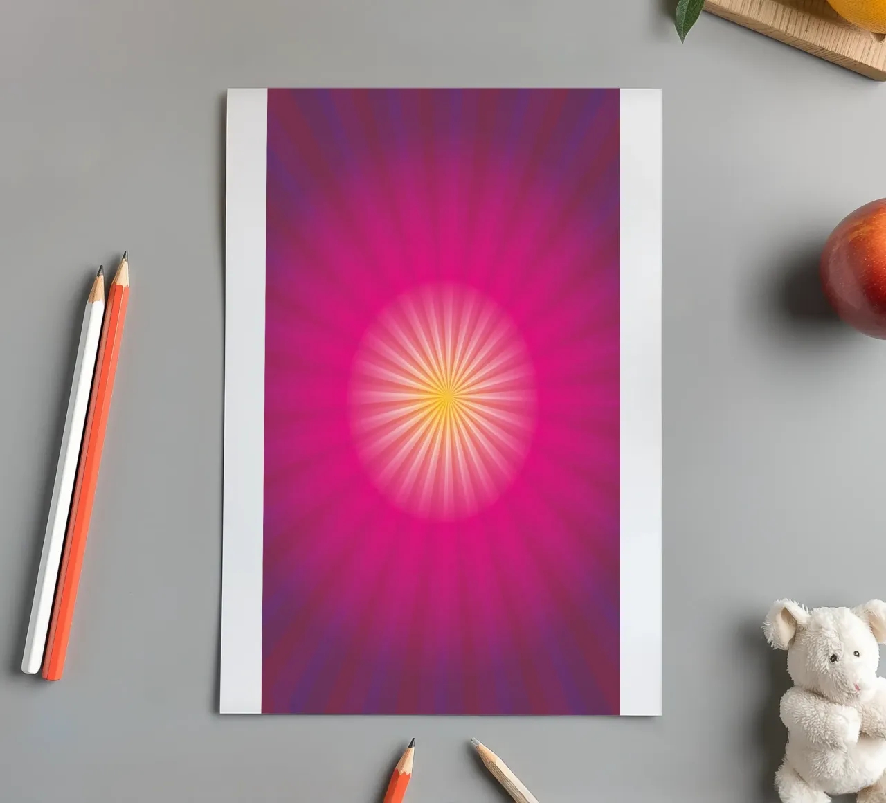 LSD Pattern stickervel van Typografik