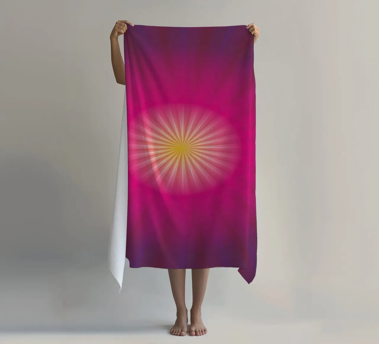 LSD Pattern beach towel by Typografik