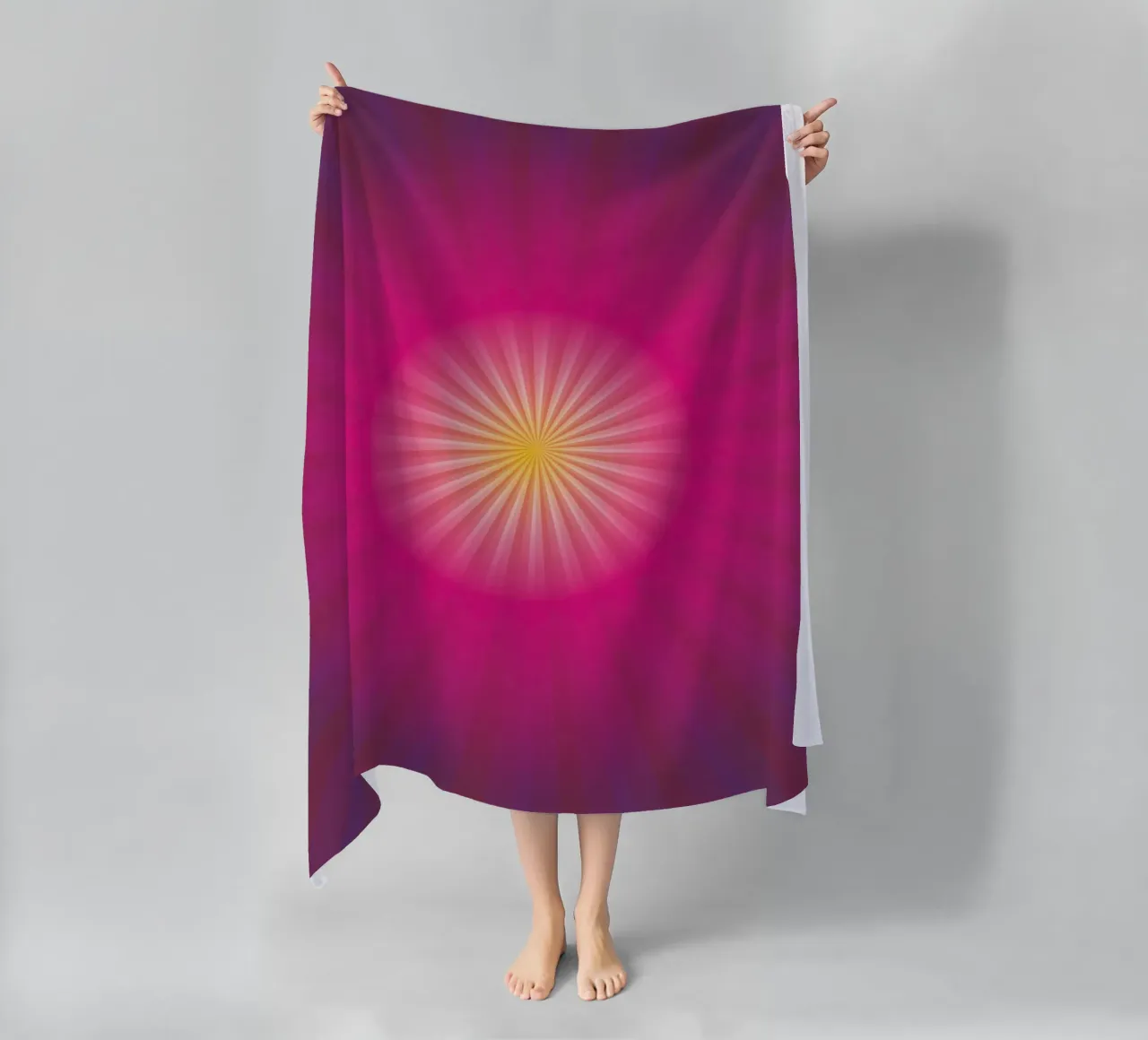 LSD Pattern beach towel by Typografik