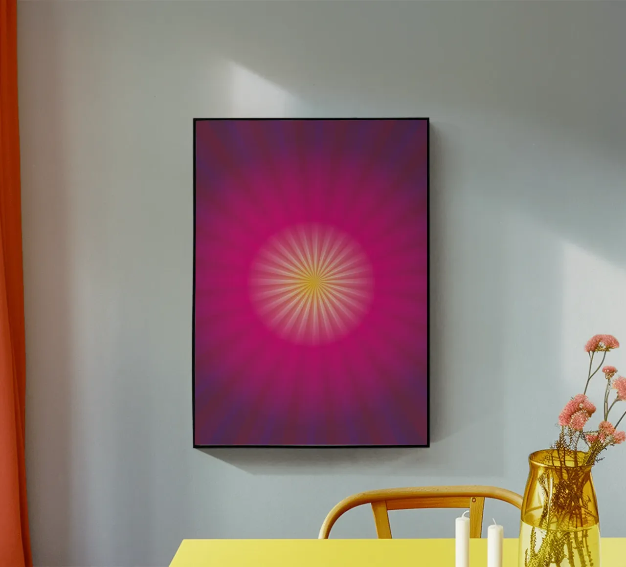 LSD Pattern acryl van Typografik