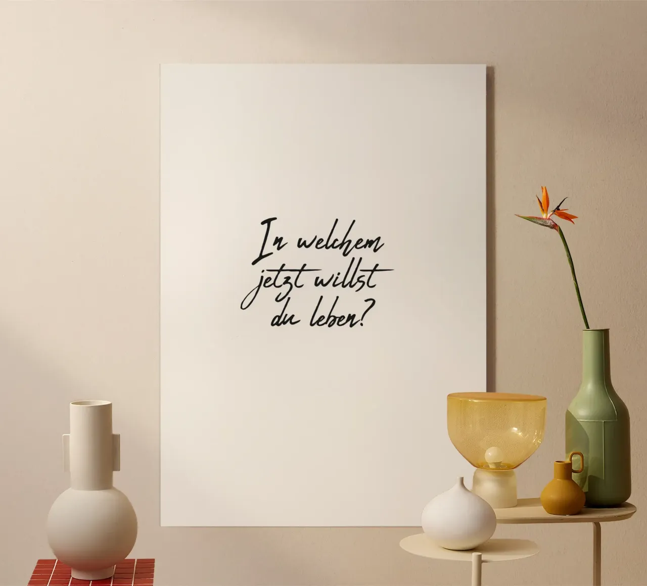 Jetzt plexiglass da Typografik