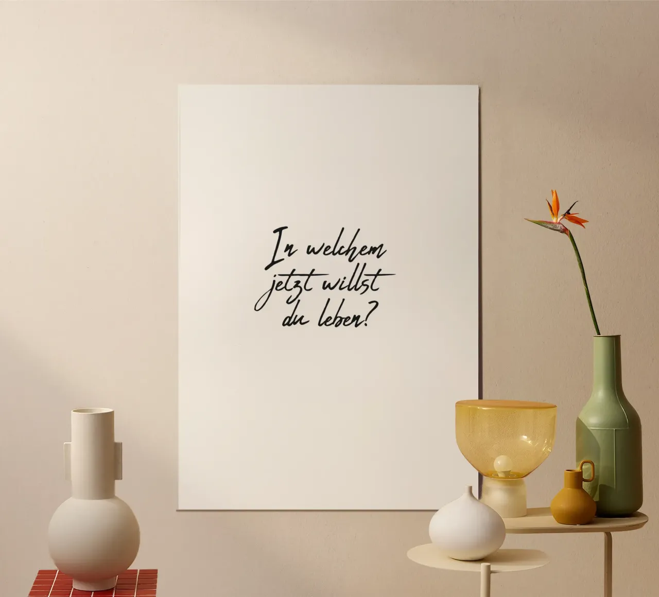 Jetzt poster da Typografik