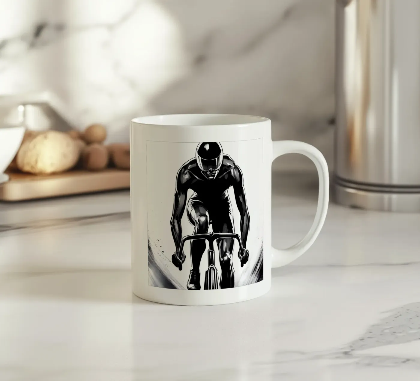 CYCLE ceramic mug by ARTOMATIC