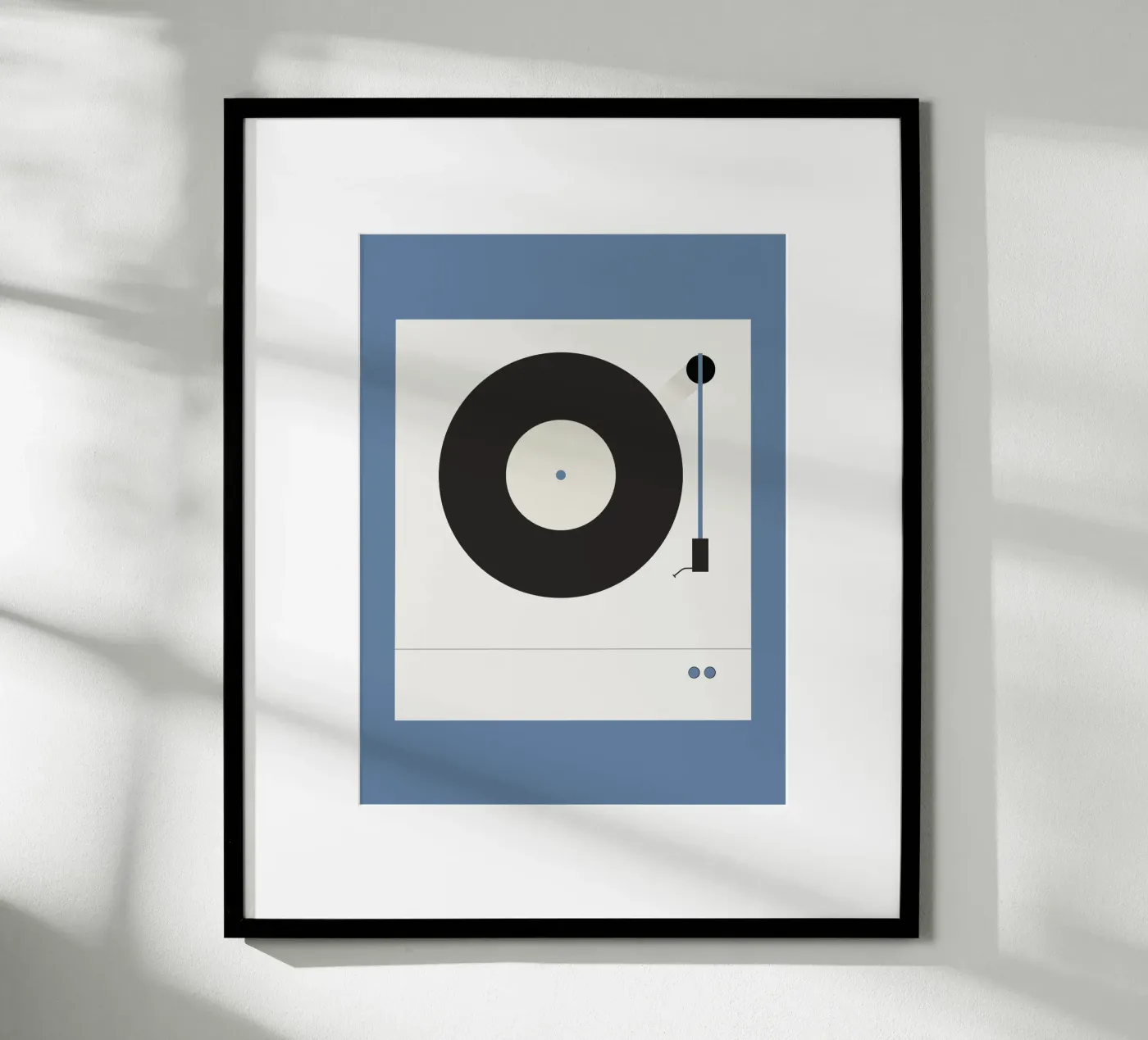 Cloud Dancer — Ultraminimal Turntable poster da DARIA IVANOVNA