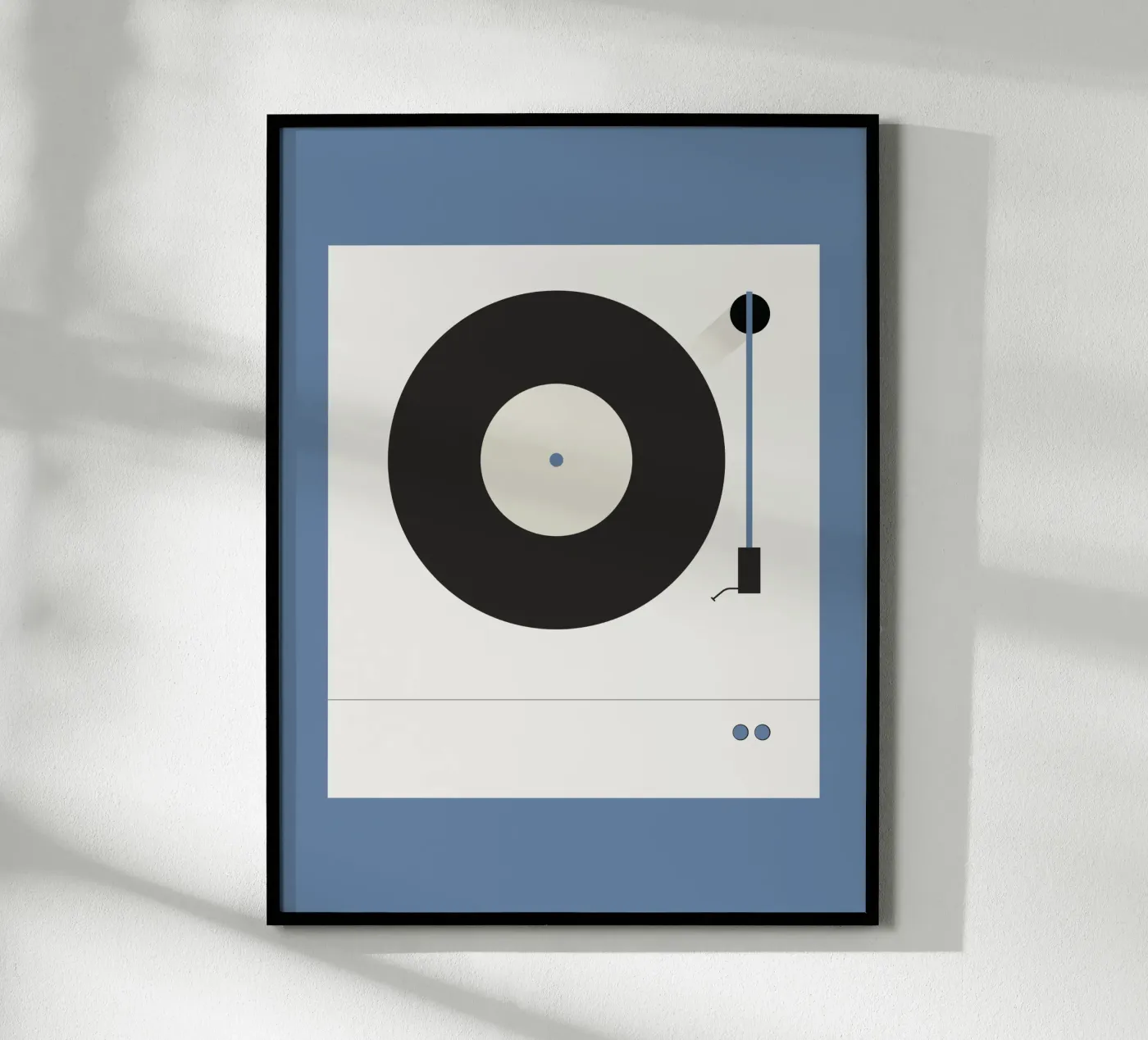 Cloud Dancer — Ultraminimal Turntable poster da DARIA IVANOVNA