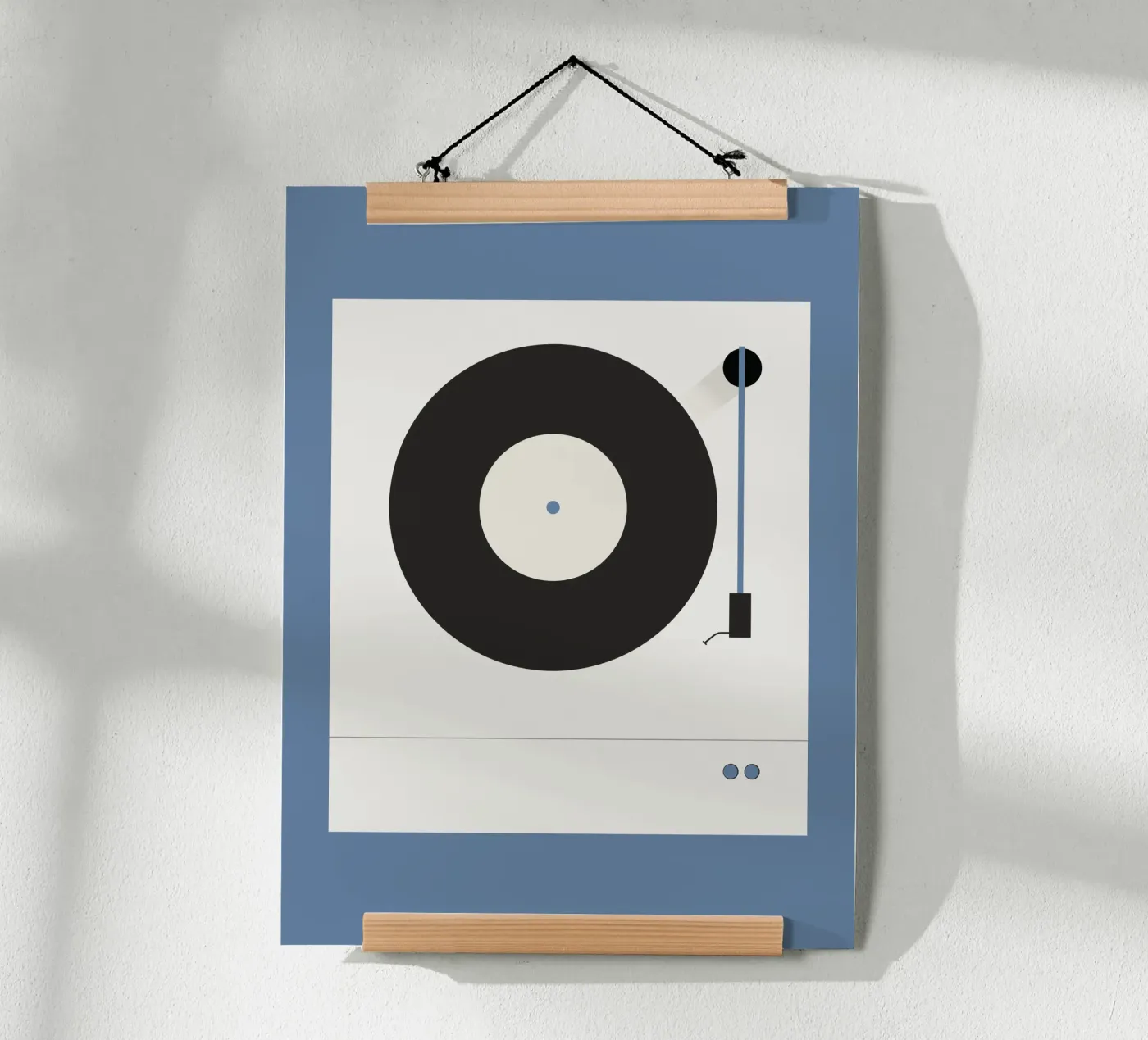 Cloud Dancer — Ultraminimal Turntable poster da DARIA IVANOVNA